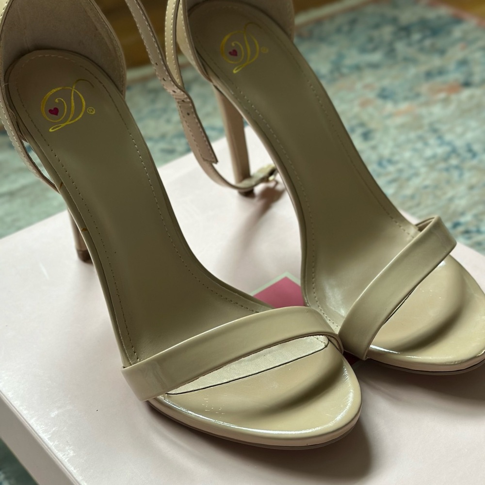 Elegant Beige High Heels